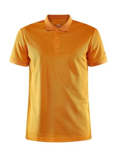 Craft Sport-Polo Core Unify (funktionelles Recyclingpolyester) orange Herren